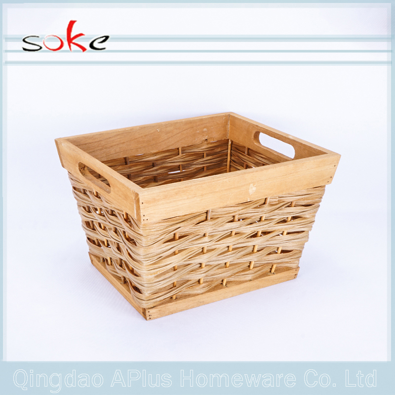 Giỏ lưu trữ đan mây 100% PE
